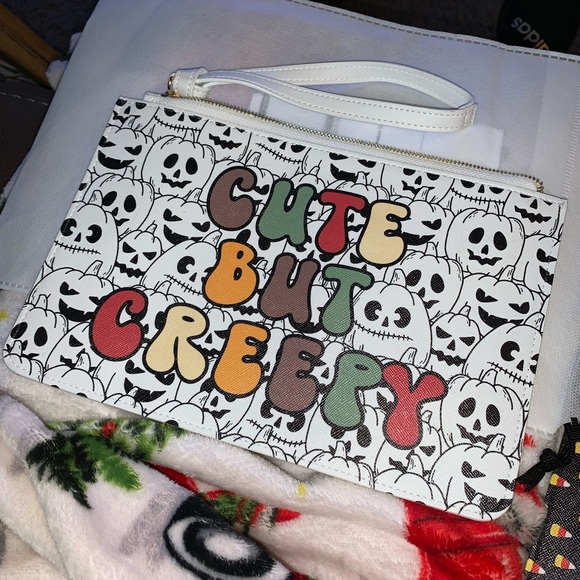 Cute But Creepy Halloween Clutch Bag - Picture 2 of 2